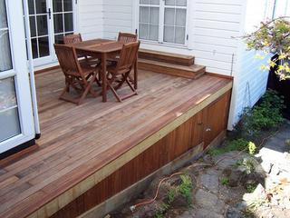 Kwila Deck and Kwila Facing whangaparaoa